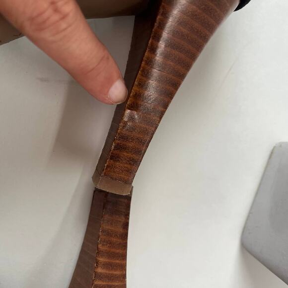 ADRIENNE VITTADINI Anjolie-1 Suede Strappy Web Heel Womens 8.5 Witchy Black - Picture 9 of 15